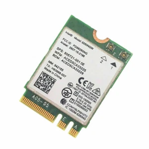 HP 806722-001 Intel 8260NGW Dual Band Wireless-AC Bluetooth WiFi M.2 Card - Afbeelding 1 van 4