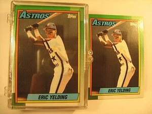 (50 card Pack) 1990 Topps #309 ERIC YELDING Astros [Y117] - Picture 1 of 3