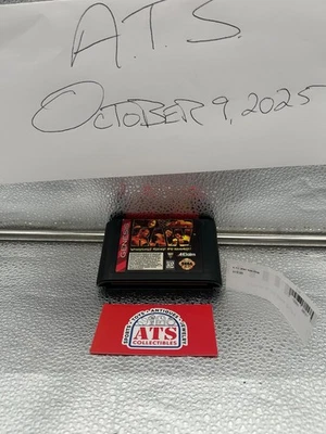 ***WWF Wrestling's Rudest And Roughest Sega Genesis 1994 Tested And Does Work*** - Image 1 of 4