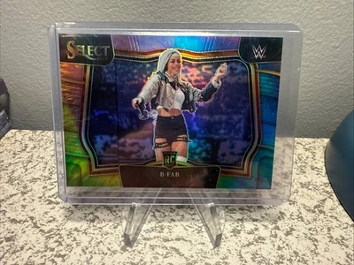 B-FAB 2023 PANINI SELECT WWE RINGSIDE RC TIE DYE PRIZM /25 BOOKEND ROOKIE - Image 1 of 3