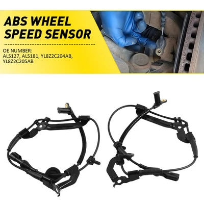 Par de sensores de velocidad de rueda ABS delanteros LH RH para Ford Escape Mercury Mariner 2001-08 Foto 1 de 4