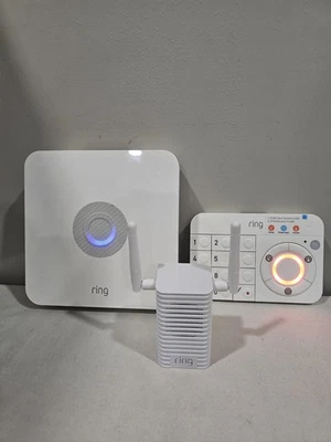 Ring Z Wave Plus Wireless Indoor Alarm Security System Base, Keypad + Ring Chime - Image 1 of 4