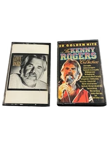 Lot 2 Kenny Rogers Cassette Tapes - We’ve Got Tonight & Collection - Picture 1 of 5