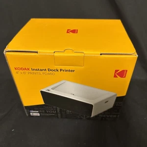 NEW Kodak Instant Dock Printer PD460 4" x 6" Prints Bluetooth New - Zdjęcie 1 z 4