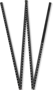 Oil Tank Measuring Stick 4 Fold to 126" Wood Folding Fuel Gage... - Picture 1 of 6