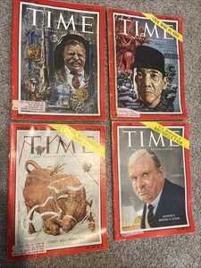 Time Magazine, March 3, 10, 24, 31, 1958 - Bild 1 von 9