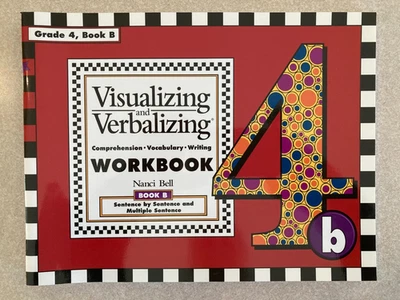 Visualizing and Verbalizing Workbook Grade 4 Book B ISBN: 0945856385, Nanci Bell - Image 1 of 4