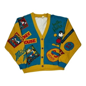 Mickey Mouse Disney Strickjacke - groß bunt Baumwolle - Bild 1 von 7