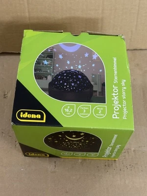 Idena 50145 - LED Projektor Sternenhimmel, leuchtet in den Farben Weiß, Blau und - Bild 1 von 4