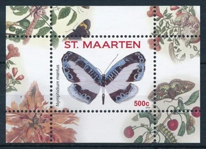 [110449] St. Maarten 2016 Insects butterflies papillons Small block MNH - Picture 1 of 1