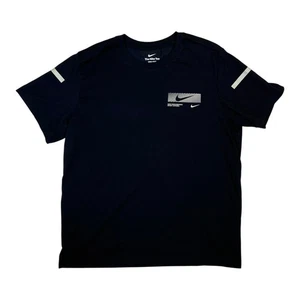 T-Shirt Nike Uomo Dri-FIT Flash HBR Fitness Taglia Large Running - Foto 1 di 6