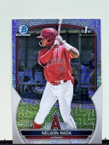 2023 Bowman #BCP-132 Nelson Rada Chrome Prospects Mojo Refractors - Picture 1 of 2