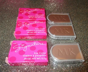 3x Mary Kay Signature Eye Shadow Discontinued ~ BRONZE & HAZELNUT - Picture 1 of 2