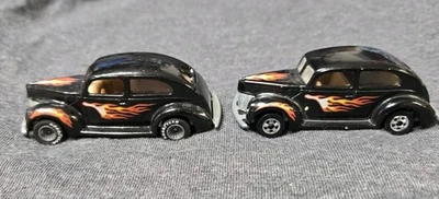 2PC LOT Vintage Hot Wheels 1982 Real Riders & REG 40'S FORD TWO DOOR  - Image 1 of 4