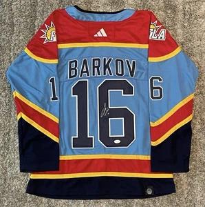 Aleksander Barkov Signed Florida Panthers Reverse Retro Jersey JSA COA - Picture 1 of 3