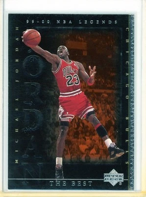 Michael AIR Jordan 1999-00 Upper Deck NBA Legends The Best #89 Chicago Bulls - Image 1 of 3