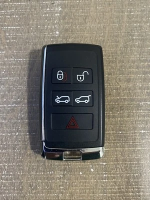 OEM 2019-2023 JAGUAR I-PACE SMART KEY REMOTE FOB (5-BTN) FCC: KOBJXF18A HOOD REL - Image 1 of 4