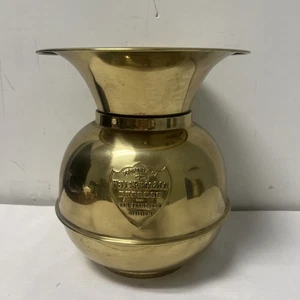 Vintage Wells Fargo & Co Express Spittoon Brass San Francisco Division  - Picture 1 of 7