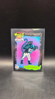 1994 Coca Cola Monsters of the Gridiron #4 Carolina Panthers Football Card - Image 1 of 2