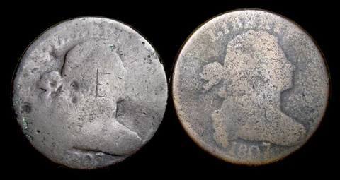 1803 1807 Draped Bust Large Cent Penny --- Nice Details Type Coin Lot --- #RR084 Cover