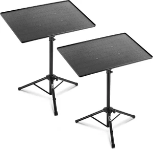 Pyle Universal Laptop Projector Tripod Stand - 2 Pcs Computer, Book, DJ Equipmen - Picture 1 of 12