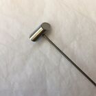 1930s Hatpin Polo Mallet Shape Hammer Style Metal Sport Vintage Pin Small
