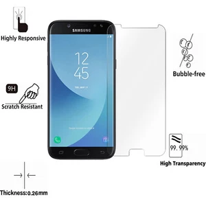 Protector de pantalla de vidrio templado para Samsung Galaxy J5 2017 - CRISTALINO - Imagen 1 de 14