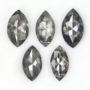 1.03 CT Natural Loose Marquise Diamond 5.80 MM Salt And Pepper Diamond QL2665 - Bild 1 von 8