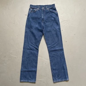 Vintage Levis 606 Redline Selvedge Blue Denim Jeans Big E LVC Size 30 - Picture 1 of 13