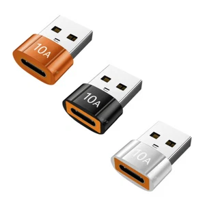 10A USB-C 3.0 hembra a estándar USB A macho OTG adaptador conector convertidor - Imagen 1 de 8