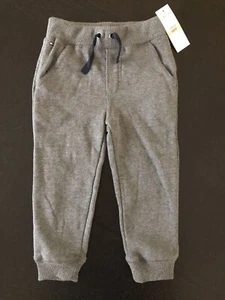 NWT Toddler Boys TOMMY HILFIGER Gray Sweatpants W/ Pockets Size 2T - Picture 1 of 5