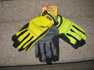 NEW 3 PAIR Firm Grip SIZE Large Utility Work WORKING Gloves (3-Pack) - Picture 1 of 3