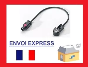 Cable FAKRA ANTENNE ADAPTATEUR OPEL VIVARO AGILA VXR8 - Foto 1 di 1