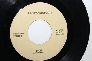 Randy Necessary Tri-State Recording Co Kingsport TN - 45 Vinyl Record TSRC 1914 - Picture 1 of 2