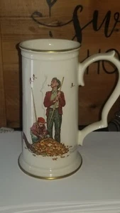 Taza Stein Norman Rockwell Edición Limitada Por Gorham Serie Four Seasons - Imagen 1 de 3