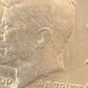 SALE! PRICE REDUCED! 1WeekOnly.  1/2D+Error(S):Ear Mint Error&”WE TRUST”errors - Picture 1 of 6
