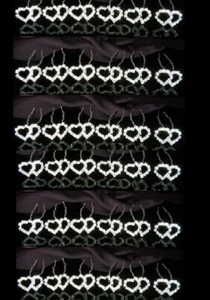 Bridal Bridesmaid Prom 36 PCS Heart Crystal Silver / Yellow Gold Hair Pins H027 - Picture 1 of 10