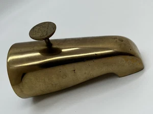 Rubinetto vasca da bagno vintage con deviatore (colore ottone oro) Delta ? Vasca da bagno doccia - Foto 1 di 14