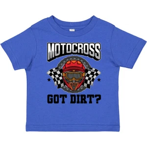 Inktastic Motocross Dirt Biking Got Dirt Toddler T-Shirt Bike Race Offroad Track - Picture 1 of 13