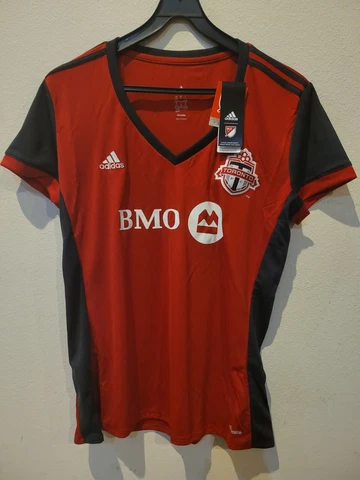 ADIDAS MLS TORONTO FC RED WOMEN'S TEAM JERSEY SIZE MEDIUM Cover