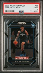 Prizm Monopoly 2022 Paolo Banchero PSA 9 come nuovo #66 - Foto 1 di 3