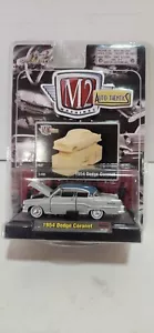 2008 Castline M2 Machines Auto-Thentics 1954 Dodge Coronet tetto grigio/blu nuovo con scatola - Foto 1 di 4