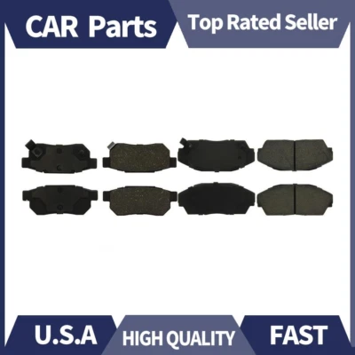 Juego de 2 pastillas de freno de cerámica delanteras + traseras Centric para Acura Integra 1992 1993 Foto 1 de 4