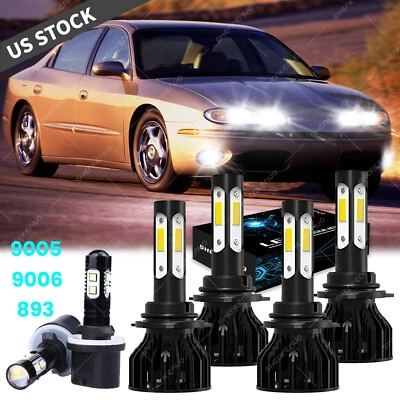 For Oldsmobile Aurora 1995-2003 - 9005 9006 Headlights & 880 Fog Light LED Bulbs - Image 1 of 4