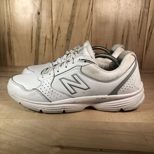 New Balance Women's Size 12 B Wide 411 WA411LW1 White Walking Shoes Sneakers - Picture 1 of 10
