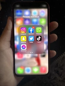 TWITTER App ! AppleiPhone 12 mini (PRODUCT)RED - 128 Go Déverrouillé App Twitter - Photo 1/4