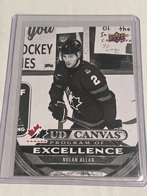 2024-25 Upper Deck Series 1 & 2 UD Canvas / Young Guns / POE You Pick From List - Image 1 of 2