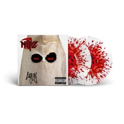 Noyz Narcos Funny Games SOLD OUT!Bloodshed White Autografato (Esclusiva Believe) - Image 1 of 3