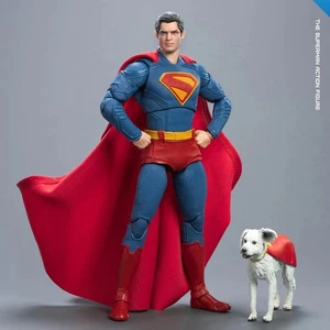 New 1/9 DC Movie Superman & Krypto Action Figure Deluxe Ver Official Fondjoy - Picture 1 of 8