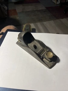 Vintage Stanley 6 1/4” Block Plane W/movine Front Toe - Picture 1 of 9